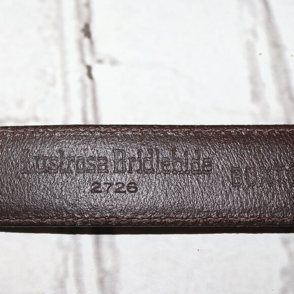 Men's Buxton Lustrosa Britlehide Belt size 38 4005 - Picture 3 of 6